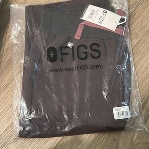 Figs High Waisted Zamora Petite With Yoga Waist Band Expresso Limited Color!